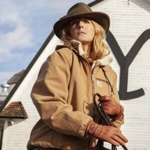 CARHARTT WILDWOOD JACKET RARE VINTAGE Carhartt Brown*sherpa Lined M